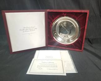 Lot # : 434 - Norman Rockwell vintage sterling silver
