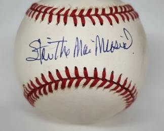 Lot # : 621 - Stan "The Man" Musial autographed baseball
