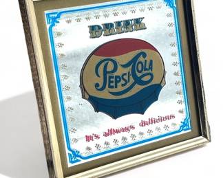 Lot # : 547a - Vintage Pepsi-Cola error "it’s always delicious”
