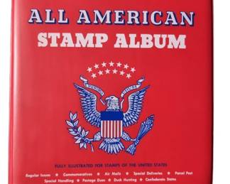 Lot # : 566a - All American Stamp Album
