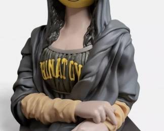 Lot # : 558a - Chinatown Market Mighty Jaxx Smiley Mona Lisa
