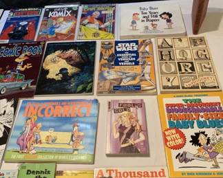 Lot # : 679 - Collection of comic and cartoon books (box)
