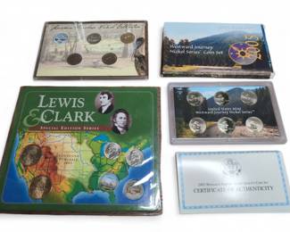 Lot # : 512a - Assorted US coin sets: Lewis & Clark, Westward
