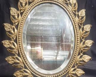 Lot # : 19 - Vintage iron vanity mirror
