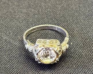 Lot # : 700z - Vintage sterling silver ring
