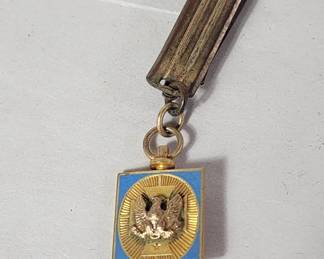 Lot # : 510 - 1956 Blue Key Honor Society Scholarship fraternity
