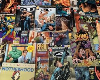 Lot # : 673 - Collection of comic books, animation magazines
