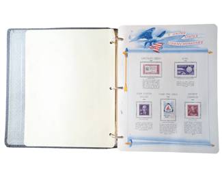 Lot # : 544a - Complete album of uncirculated US stamps.
