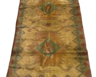 Lot # : 665 - Vintage handmade rug
