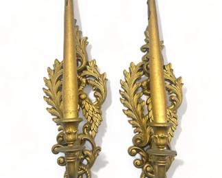 Lot # : 621a - Pair of vintage Burwood Products candle wall
