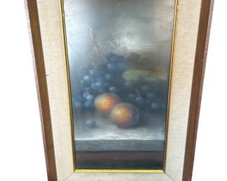 Lot # : 542z - Vintage framed still life art print
