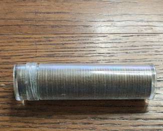 Lot # : 528a - Roll of 1955-S Lincoln Wheat Cent coins. 
