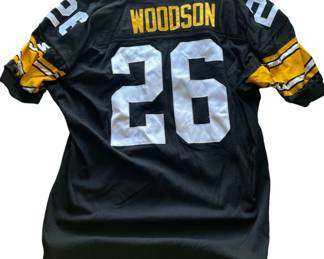 Lot # : 631 - Rod Woodson Steelers jersey
