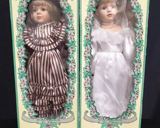 Lot # : 83 - Pair of Le Cheri Limited Collection porcelain
