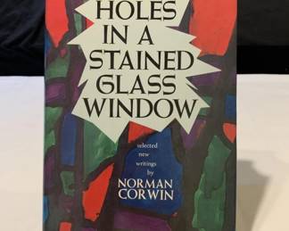 Lot # : 543 - "Holes in a Stained Glass Window" book 1978
