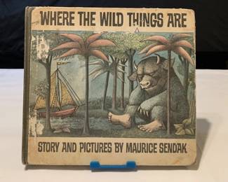 Lot # : 539 - "Where the Wild Things Are" book by

