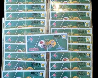 Lot # : 652a - 21 pcs original 1999 Rose Bowl Game 
