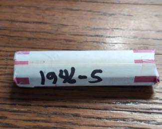 Lot # : 530a - Roll of 1946-S Lincoln Wheat Cent coins. 
