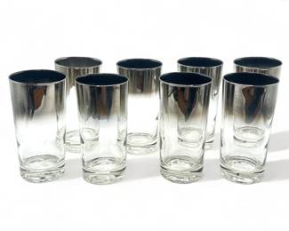 Lot # : 583a - 8 Mid century silver fade Vitreon Queens
