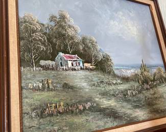 Vintage oil paintings 