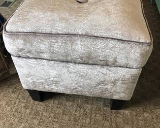 Upholstered ottoman 
