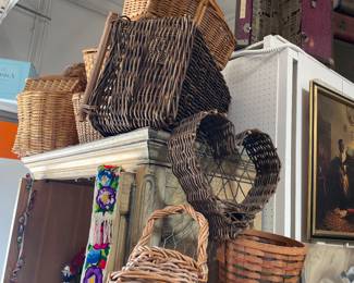 Vintage baskets 
