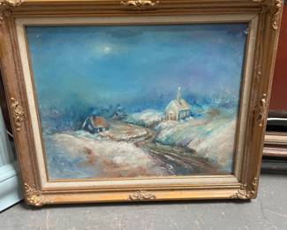Vintage oil paintings 