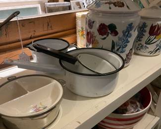 Vintage enamelware 50%off