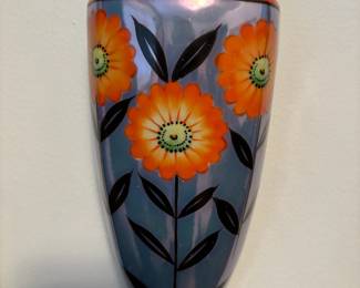 Japan Lusterware Wall Mount Vase