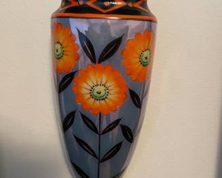 Japan Lusterware Wall Mount Vase