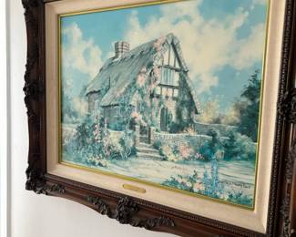 Limited Edition Print"Wephan Cottage" by Marty Bell