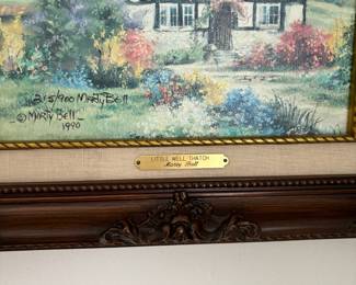 Limited Edition Print "Little Well Thatch" by Marty Bell
