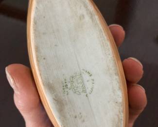 Hand Painted Japan Lusterware – Salt, Pepper & Condiment Boat