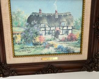 Limited Edition Print "Little Well Thatch" by Marty Bell