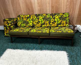 Walnut Danish Modern with excellent cushions 