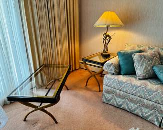 2 end tables and a coffee table. priced separately 
