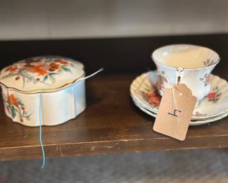 1967 Royal Albert Centennial Rose Bone China Teacup Saucer