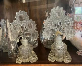 Perfume Bottles (1 damaged),