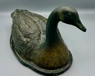 Solid Bronze Duck really Heavy