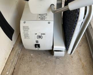 Buy it Now: Was $400.00 Now 200.00 Stair Lift Chair and Track.  Working condition and needs to be installed on straight set of stairs/