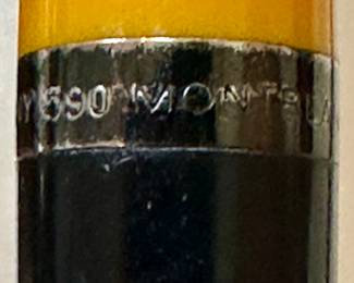 Montblanc Carrera 590 Pen and 550 Pencil Set.  