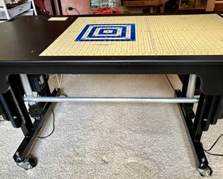 Buy it Now Was $2,595.00 Now $12,97.50. Martelli Sensational Premier Workstation for Quilters. Retails over $4,000  with 4 locking wheels. Hydraulic lift and Remote Control... Like New Condition.