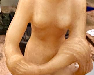 Extremely rare Alibater and Marble Desk Tray by Dunhill.