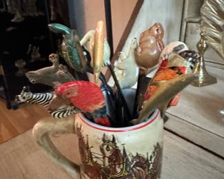 Carved letter openers