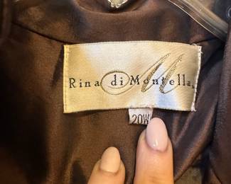 Rina di Montella stunning mother of the bride dress size 20