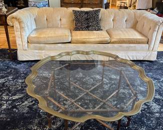 Baker cocktail table