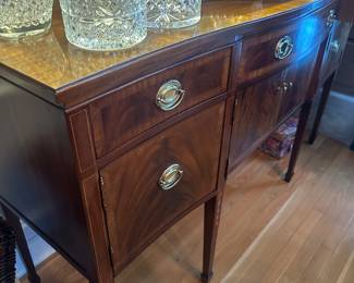 Flame mahogany sideboard 