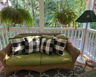 Lovely wicker outdoor furniture 