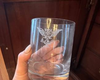 Vintage glassware