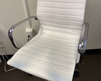 White conference chairs